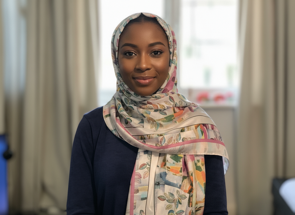 Maryam’s Essential Premium Printed Arabian Chiffon Hijab