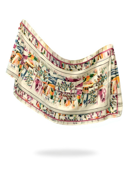 Maryam’s Essential Premium Printed Arabian Chiffon Hijab