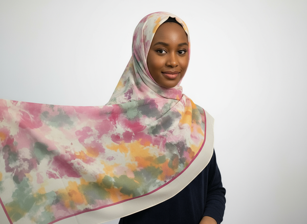 Maryam’s Essential Premium Printed Arabian Chiffon Hijab