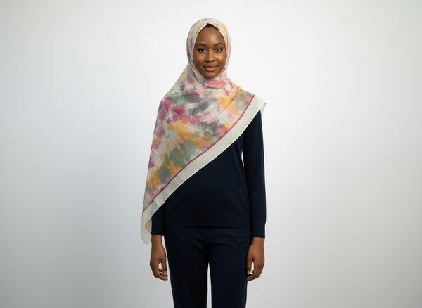 Maryam’s Essential Premium Printed Arabian Chiffon Hijab