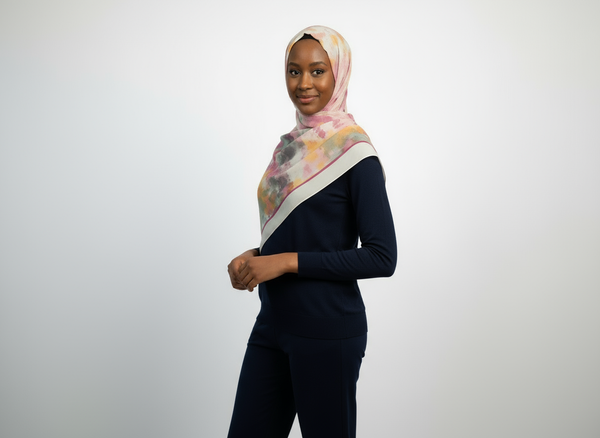 Maryam’s Essential Premium Printed Arabian Chiffon Hijab