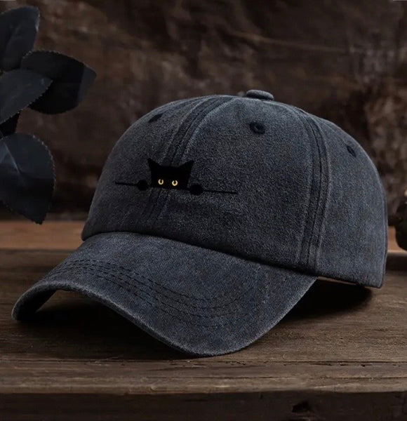Maryam's Essential Luxury Cute Cat Baseball Cap