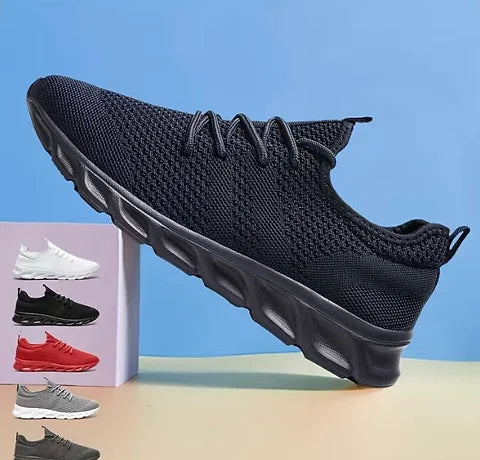 Maryam’s Essential Unisex Lightweight Mesh Lace Up Casual Sneakers Sports Shoes