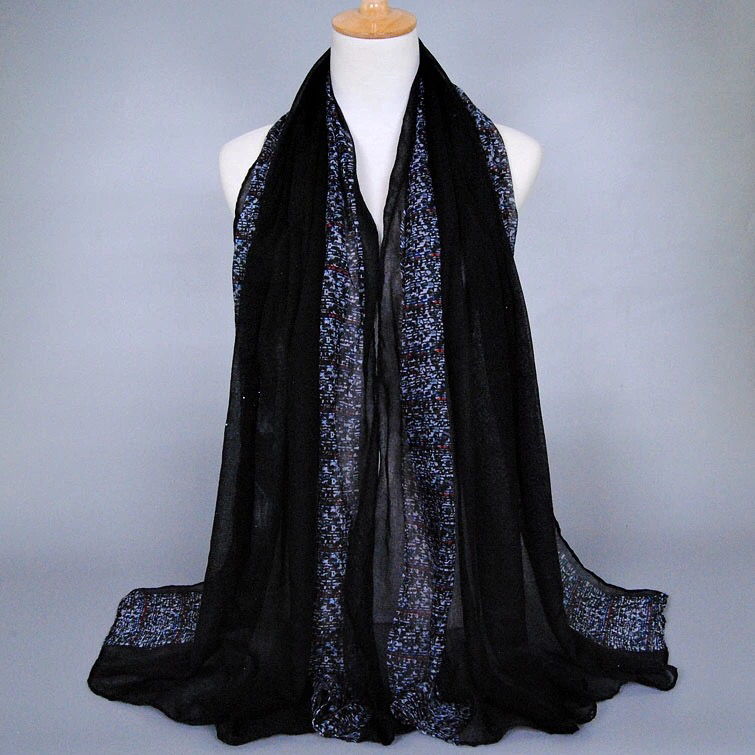 Maryam's Diamond Style Print Viscose Soft Hijab/Shawl