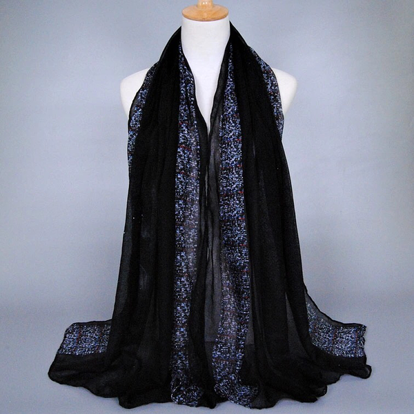 Maryam's Diamond Style Print Viscose Soft Hijab/Shawl