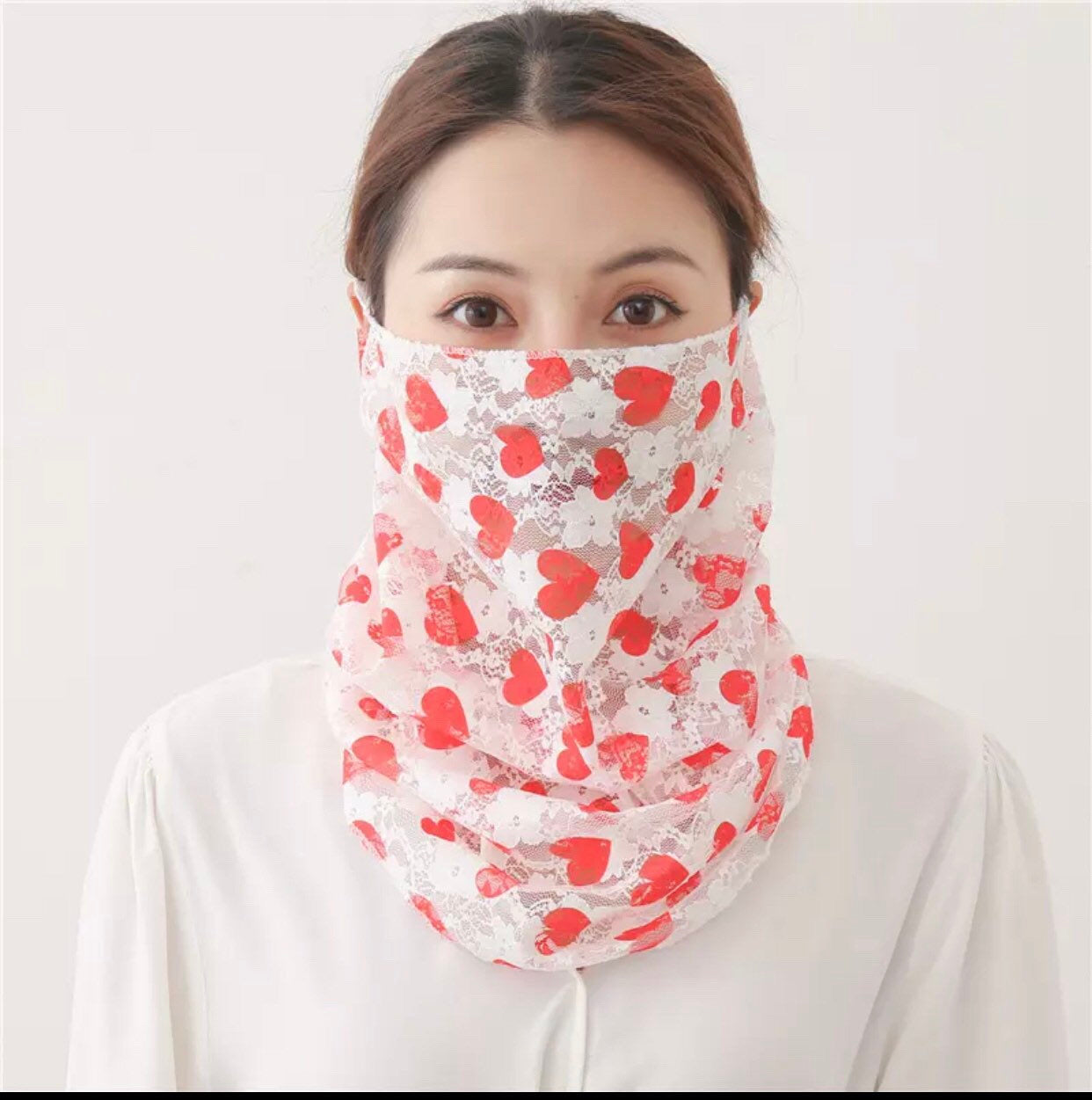 Maryam’s Diamond Style Latest Face Mask Scarf