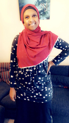 Maryam's Diamond Style Plain Chiffon with Tassels Pearls Hijab