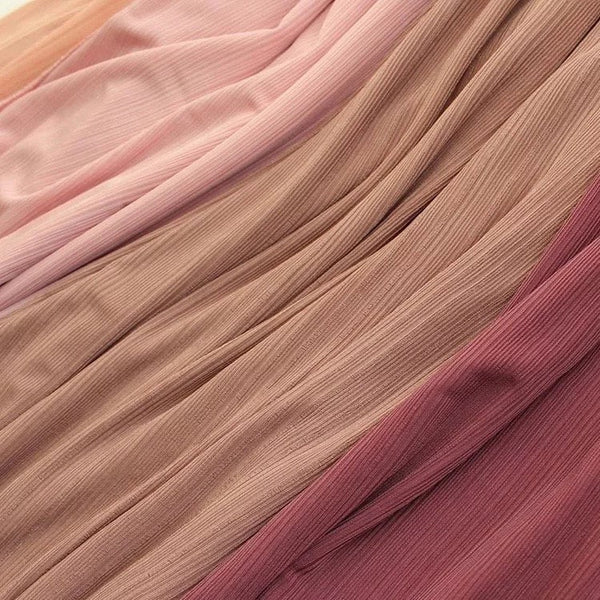 Maryam's Diamond Style Stretchy Texture Knit Jersey Stretchy Hijab