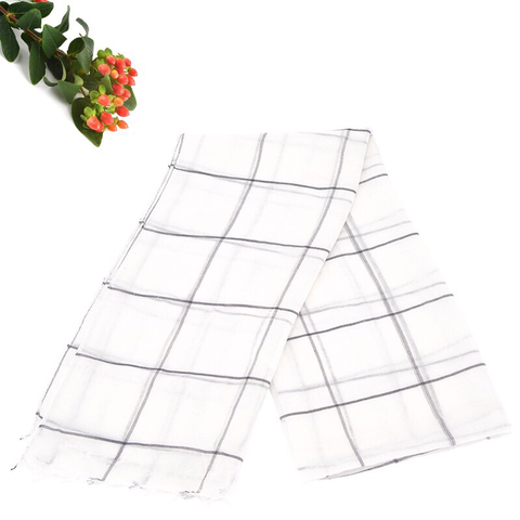 Maryam's Diamond Style Plain Checked Cotton Hijab