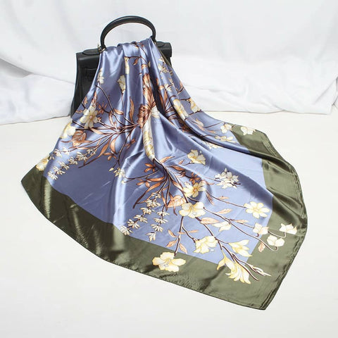 Maryam’s Diamond Style Silk Polyester Printed Shawl/Hijab