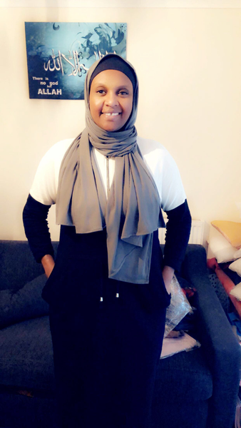 Maryam's Diamond Style Premium Ribbed Jersey Hijab/Shawl