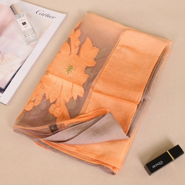 Maryam's Diamond Style Silk Soft Shawl/Hijab