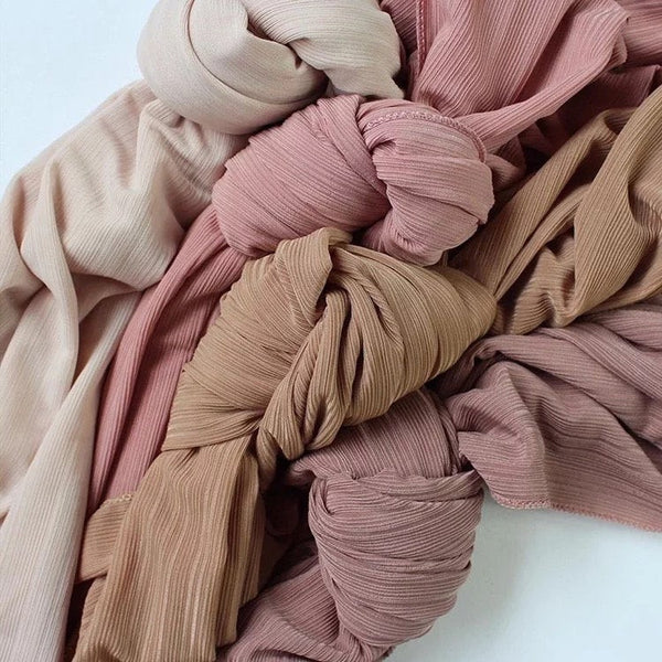 Maryam's Diamond Style Stretchy Texture Knit Jersey Stretchy Hijab