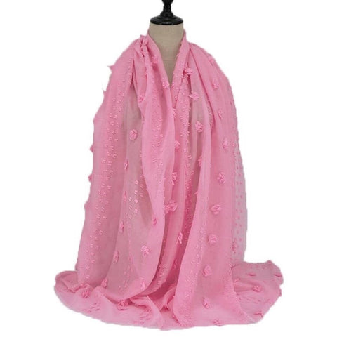 Maryam's Diamond Style Latest Cotton with Pom Pom