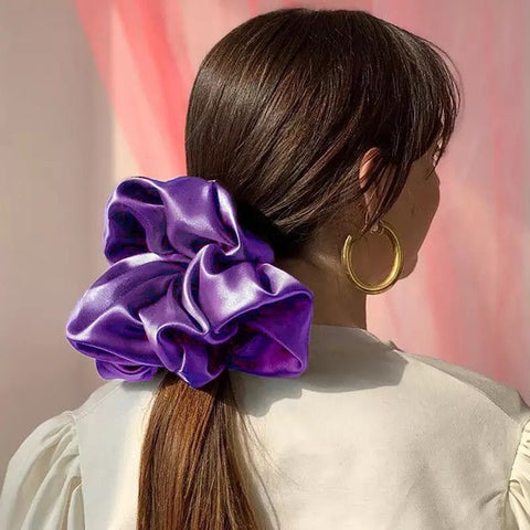 Maryam’s Diamond Style Satin Volume Scrunchies