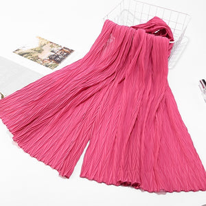 Maryam's Diamond Style Pleated Chiffon Hijab