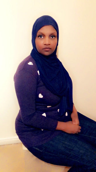 Maryam's Diamond Style Stretchy Texture Knit Jersey Stretchy Hijab