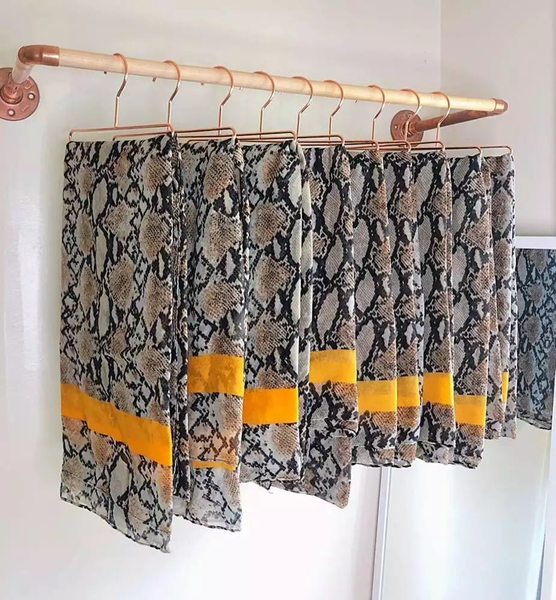Maryam's Essential Premium Snake Skin Viscose Cotton Hijab