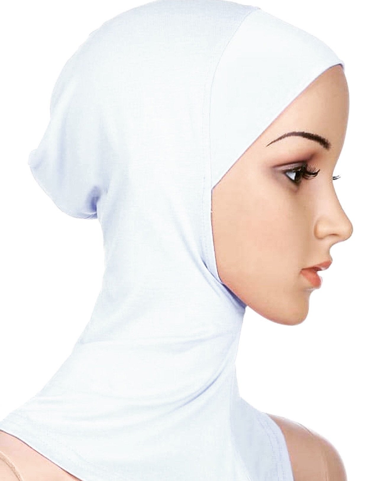 Maryam's Diamond Style Full Cover Inner Hijab Cap Neck Head Bonnet