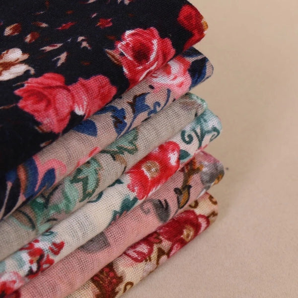 Maryam's Diamond Style Premium Printed Jersey Hijab/Shawl