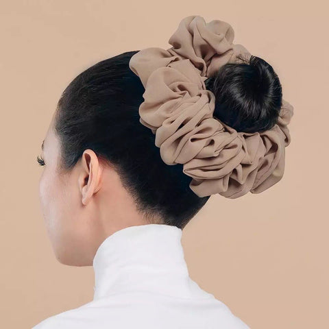 Maryam’s Diamond Style Chiffon Volume Scrunchies