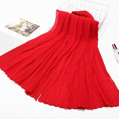 Maryam's Diamond Style Pleated Chiffon Hijab