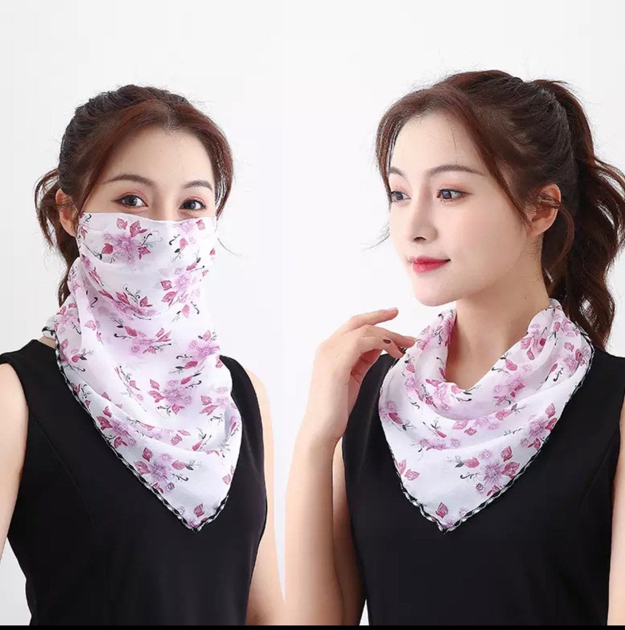 Maryam’s Diamond Style Latest Face Mask Scarf