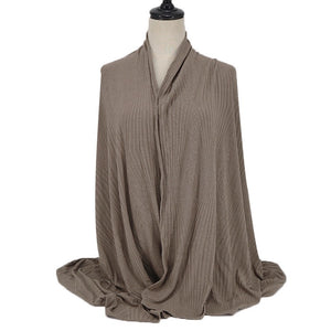 Maryam's Diamond Style Geometric Pattern Jersey Stretchy Nylon Hijab