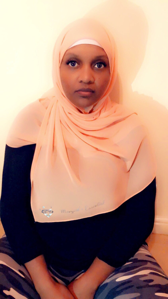 Maryam’s Diamond Style Plain Signature Chiffon Hijab