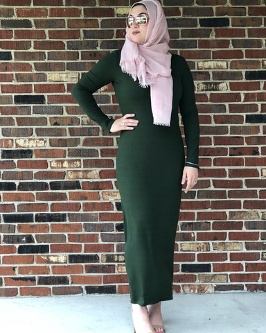 Maryam’s Diamond Style Basic Body Dress