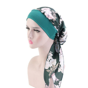 Maryam's Diamond Style Silk Satin Cap Hijab