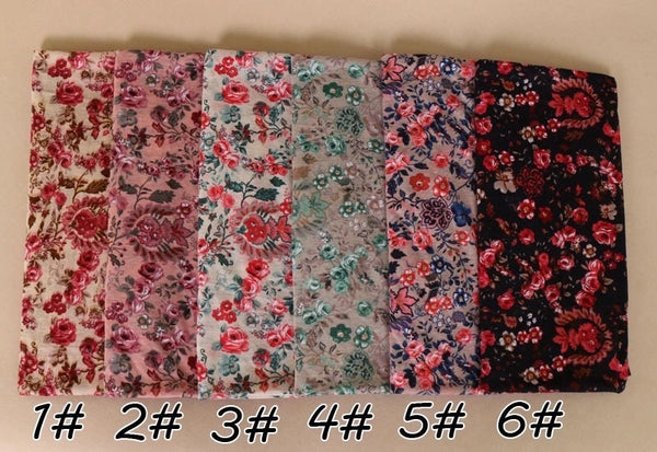 Maryam's Diamond Style Premium Printed Jersey Hijab/Shawl