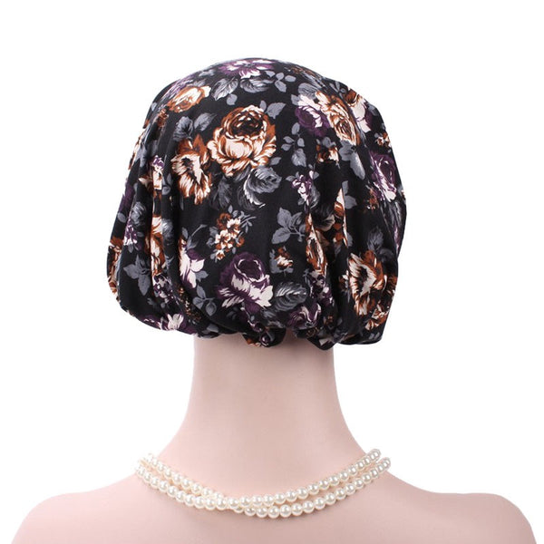 Maryam's Diamond Style Pre-Tied Flower Print Hijab