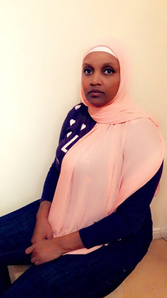 Maryam's Diamond Style Stretchy Texture Knit Jersey Stretchy Hijab
