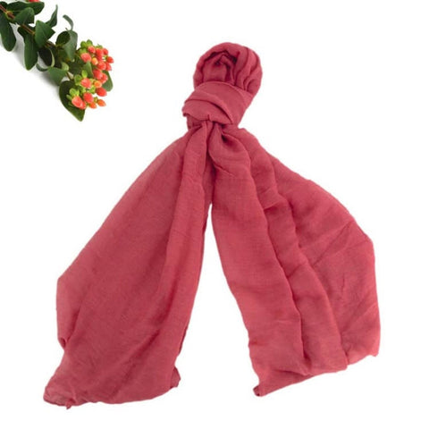 Maryam's Diamond Style Plain Pure Colour Viscose Soft Hijab/Shawl