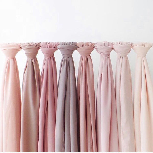 Maryam's Diamond Style Georgette Soft Chiffon Scarf/Hijab