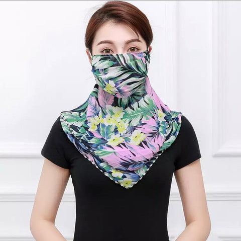 Maryam’s Diamond Style Latest Face Mask Scarf