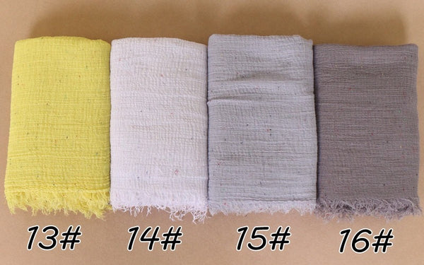 Maryam's Diamond Style Latest Premium Shimmer Cotton Crinkle Hijab