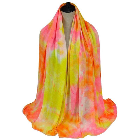 Maryam's Diamond Style Unique Tie - Dye Jersey Hijab