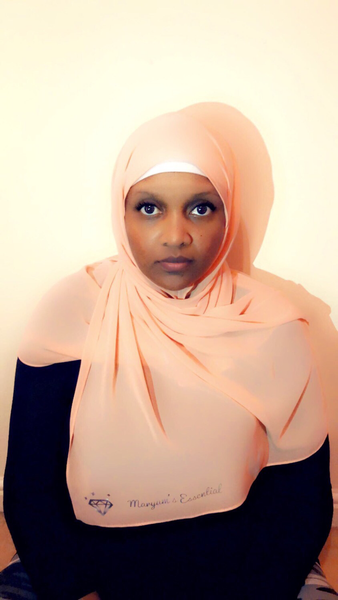 Maryam’s Diamond Style Plain Signature Chiffon Hijab