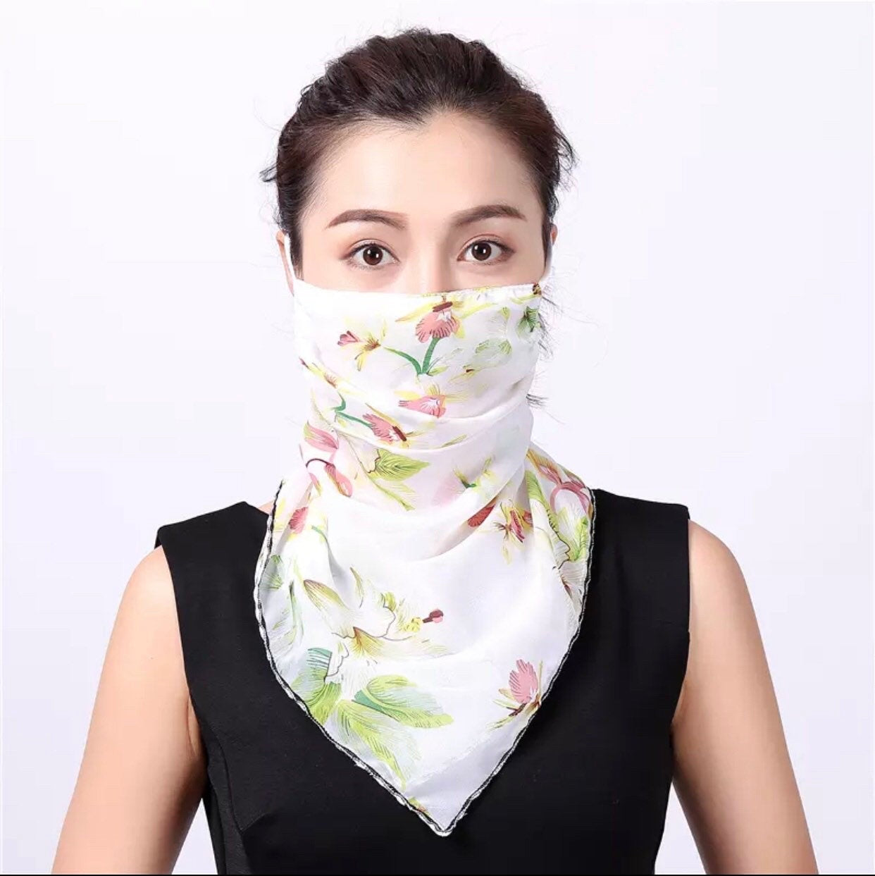 Maryam’s Diamond Style Latest Face Mask Scarf