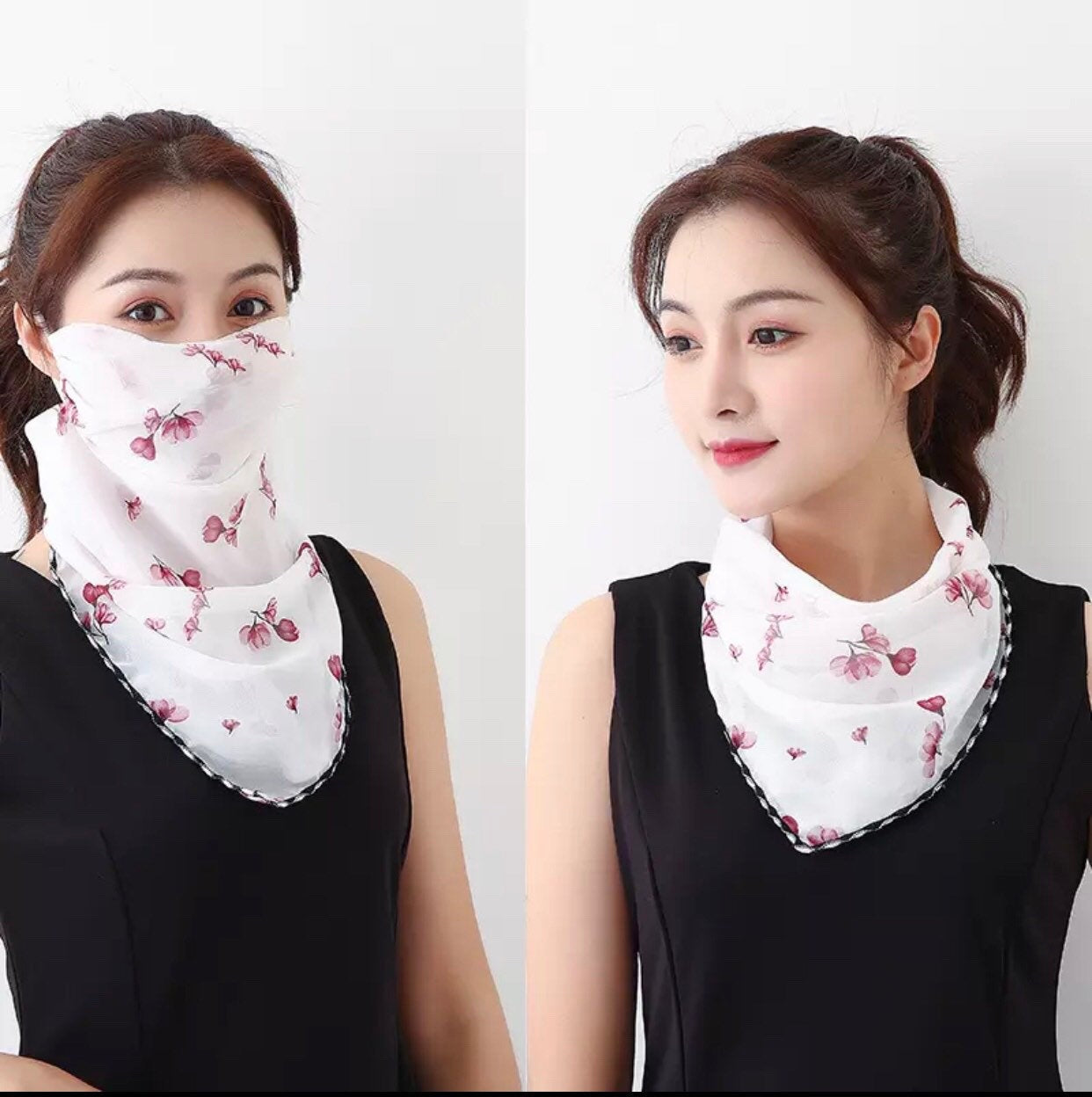 Maryam’s Diamond Style Latest Face Mask Scarf