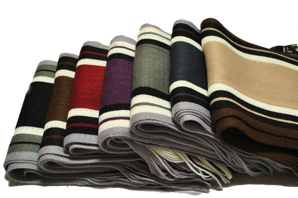 Maryam's Diamond Style Men Luxury Tassel Cashmere Scarf