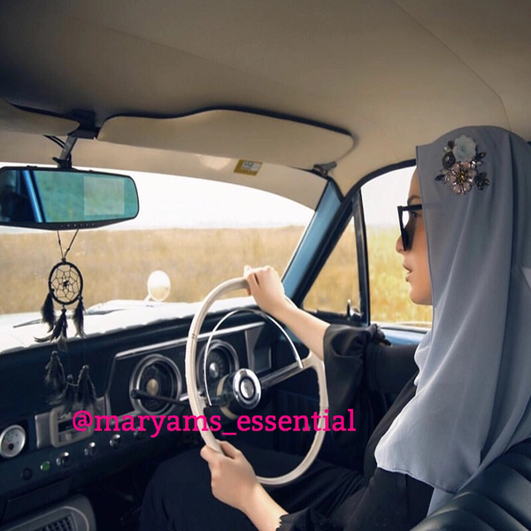 Maryam's Diamond Style Stunning Luxury Chiffon Hijab/Shawl
