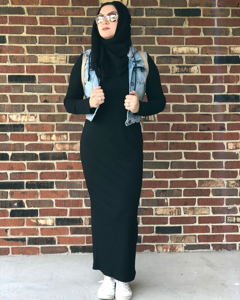 Maryam’s Diamond Style Basic Body Dress