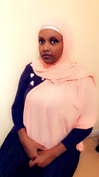 Maryam's Diamond Style Stretchy Texture Knit Jersey Stretchy Hijab