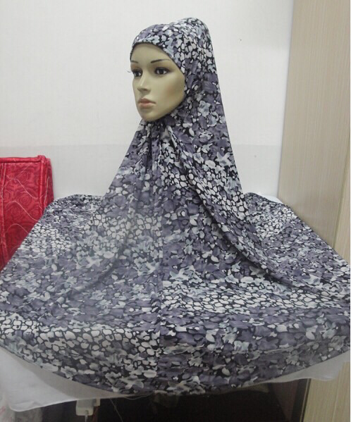 Maryam's Essential Long Printed Khimar Hijab