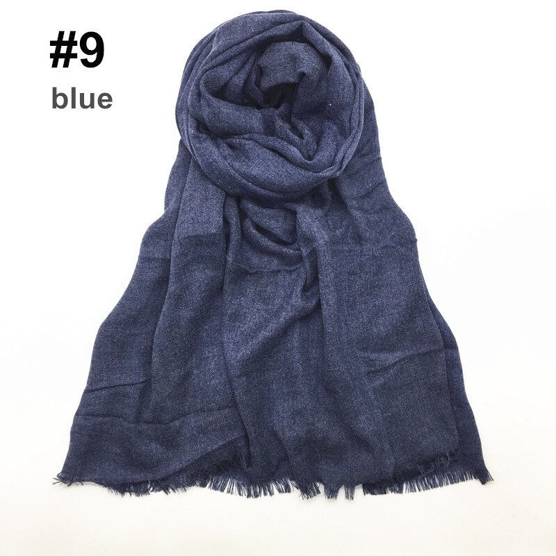 Maryam’s Diamond Style Plain Pashmina Hijab