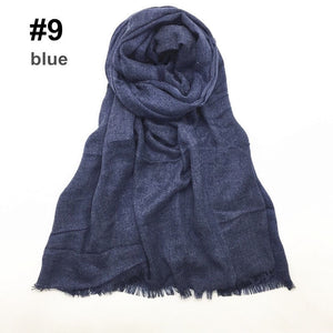 Maryam’s Diamond Style Plain Pashmina Hijab