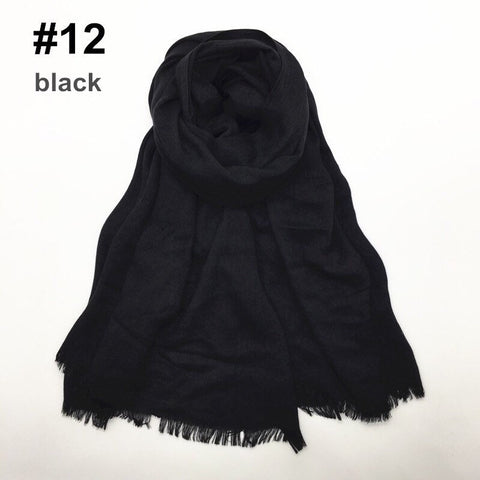Maryam’s Diamond Style Plain Pashmina Hijab